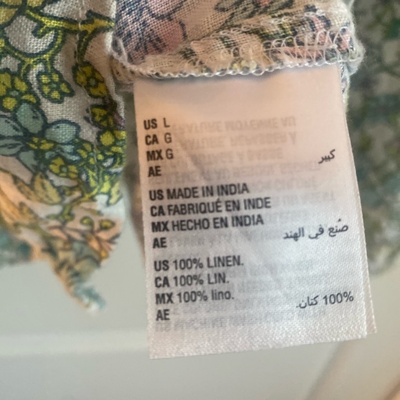 Linen Blouse by Charter Club - Picture 3 of 5